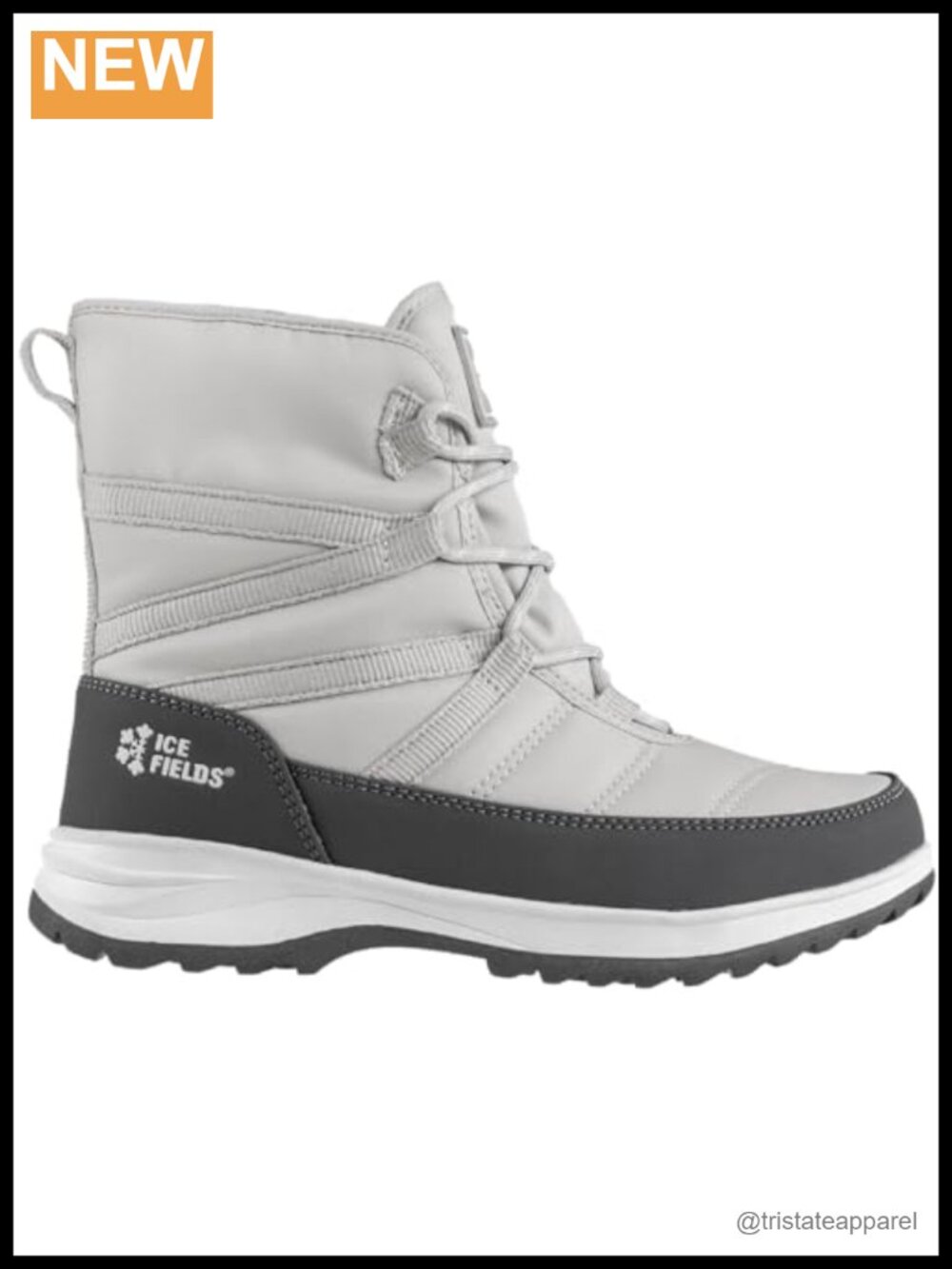 Women's Waterproof Snow Boots Lace Up Insulated Winter Boots Mid-Calf